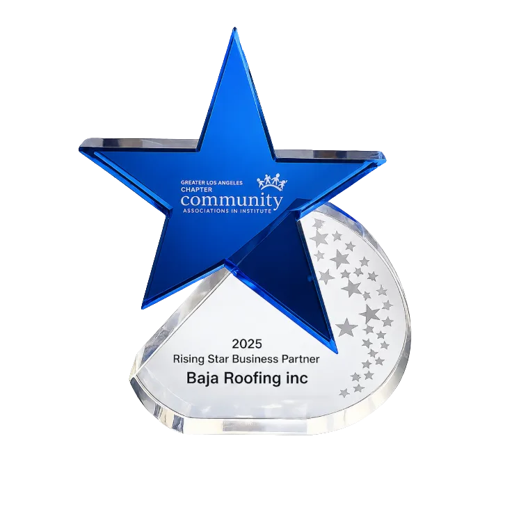 CAI Greater Los Angeles Chapter 2025 Rising Star Business Partner award, Baja Roofing Inc