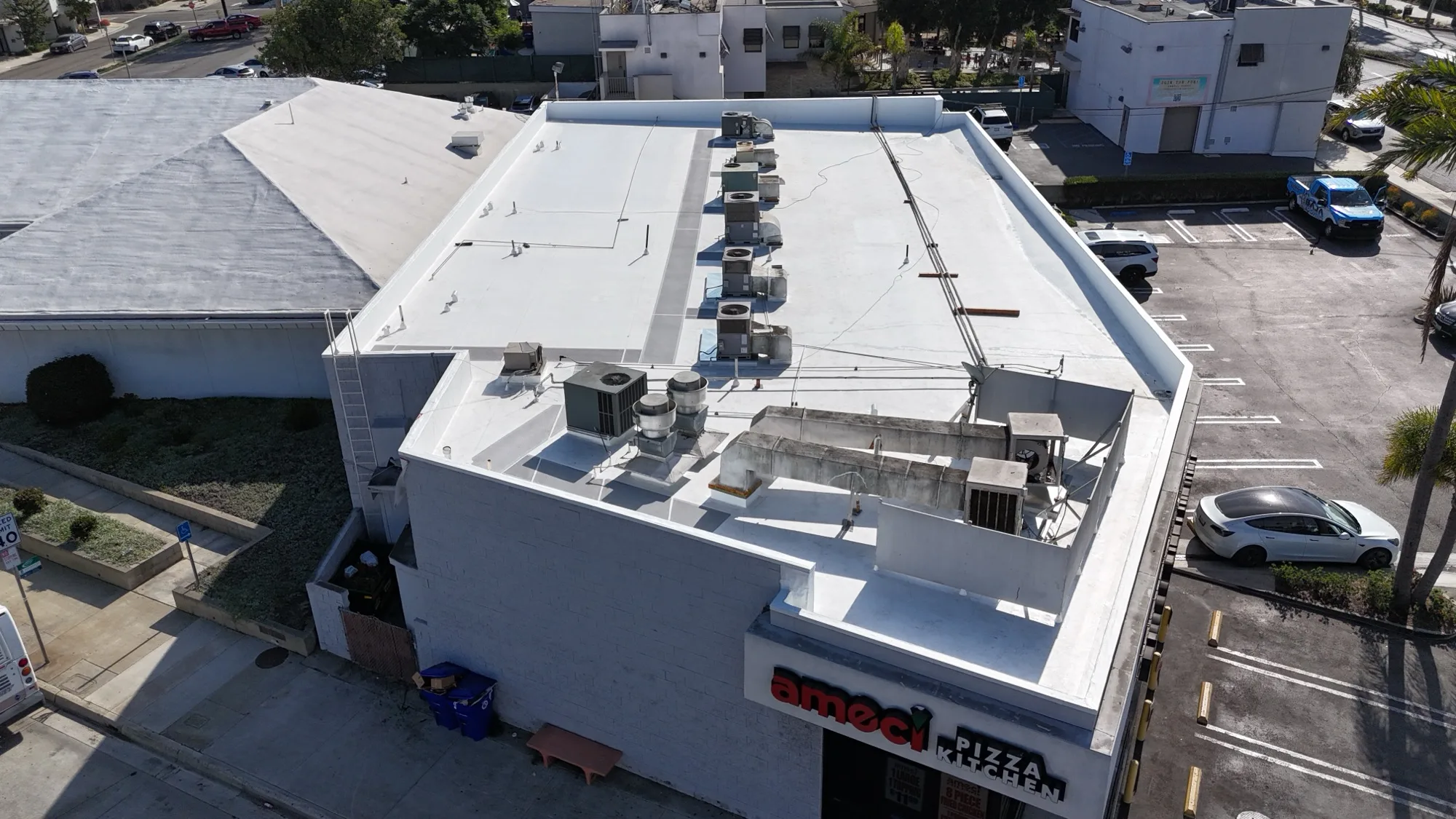 Finished TPO roof, Torrance