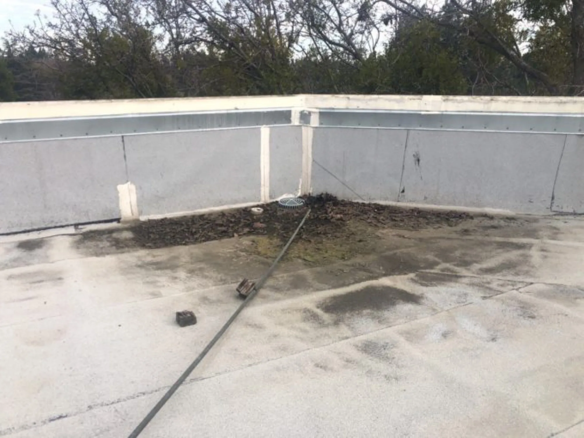 Ponding and drainage