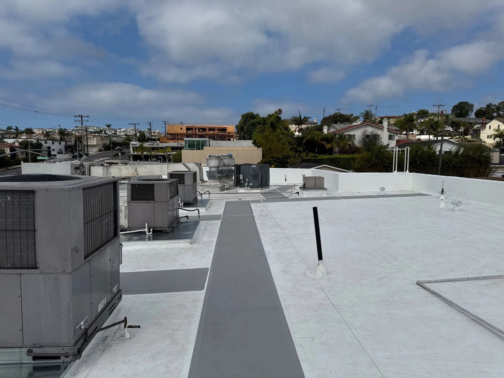 After TPO roof replacement